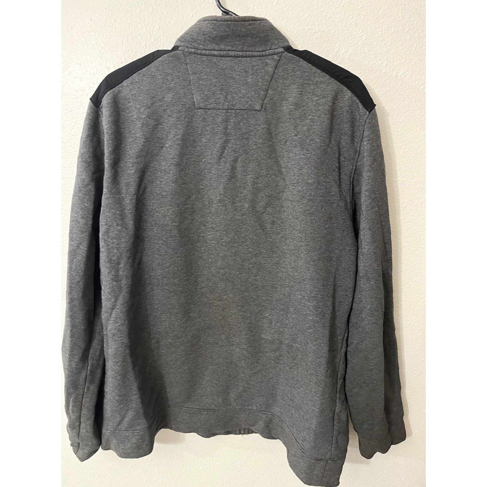 Calvin Klein Calvin Klein Mens Full Zip Long Sleeve Fleece Jacket Gray L Size US L / EU 52-54 / 3 - 4 Thumbnail