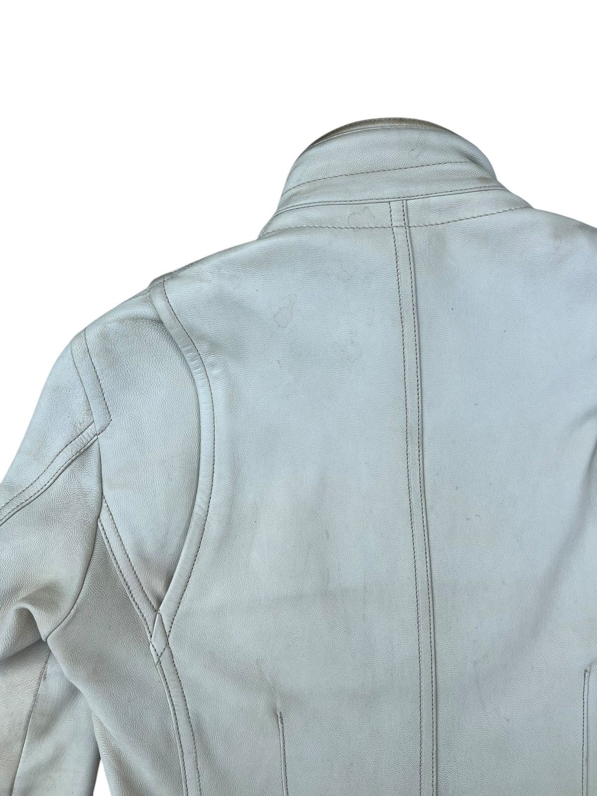 JACKROSE Jackrose Luv Maison Patina Stains Leather Racer Jacket Size US S / EU 44-46 / 1 - 20 Thumbnail