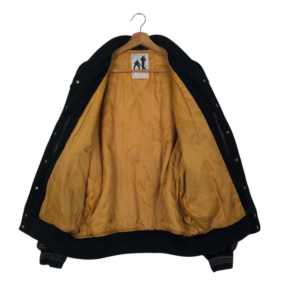 Japanese Brand 📌Vintage Varsity Leather Jacket Zut Petit Issey Miyake Size US L / EU 52-54 / 3 - 13 Thumbnail