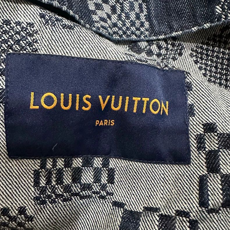 Louis Vuitton Louis Vuitton Checkerboard denim jacket 2505-Nextarrow Size US M / EU 48-50 / 2 - 5 Thumbnail