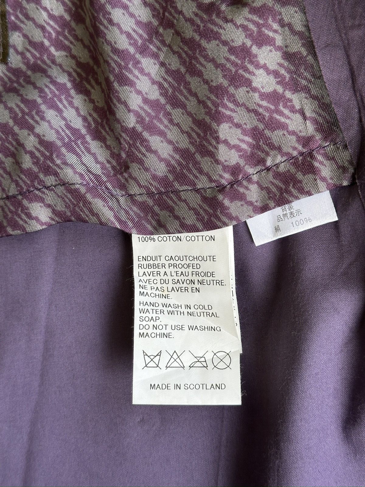 Kapital Mackintosh Trench Coats Scotland 🎌💥 Size US M / EU 48-50 / 2 - 8 Thumbnail