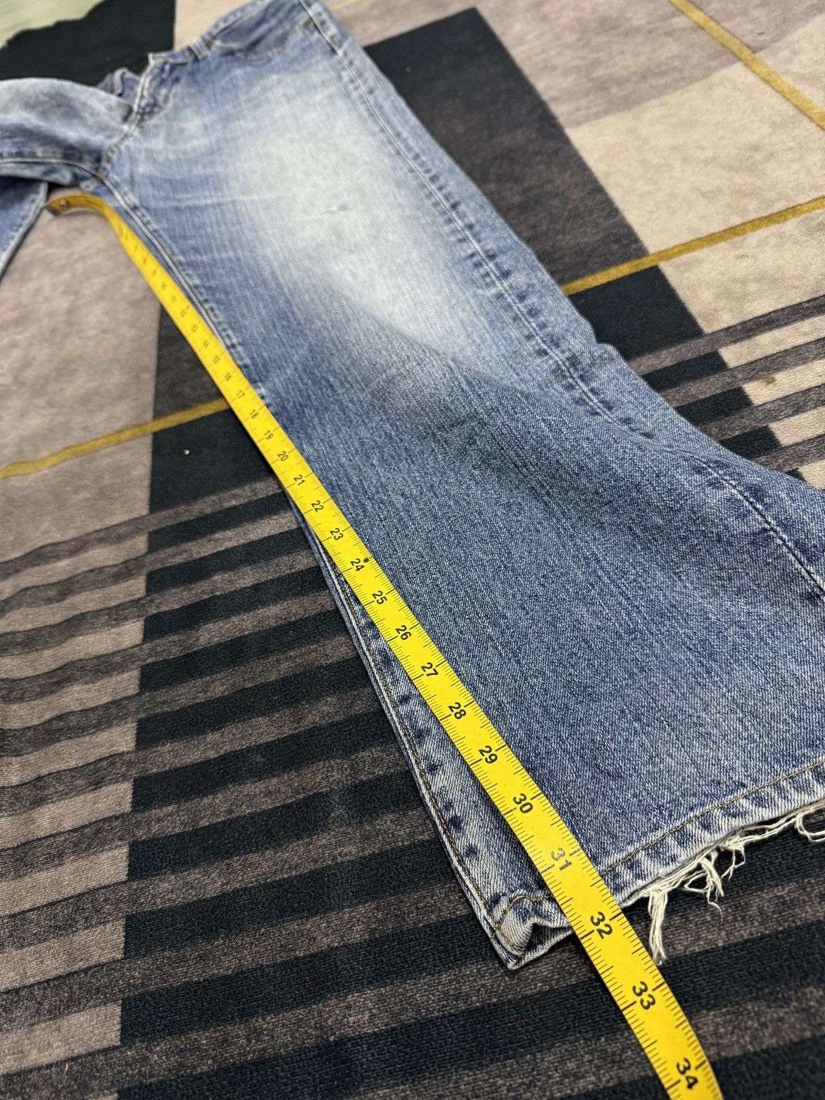 Hysteric Glamour BIG JHON BOOT CUT DENIM PANTS Size US 29 - 13 Thumbnail