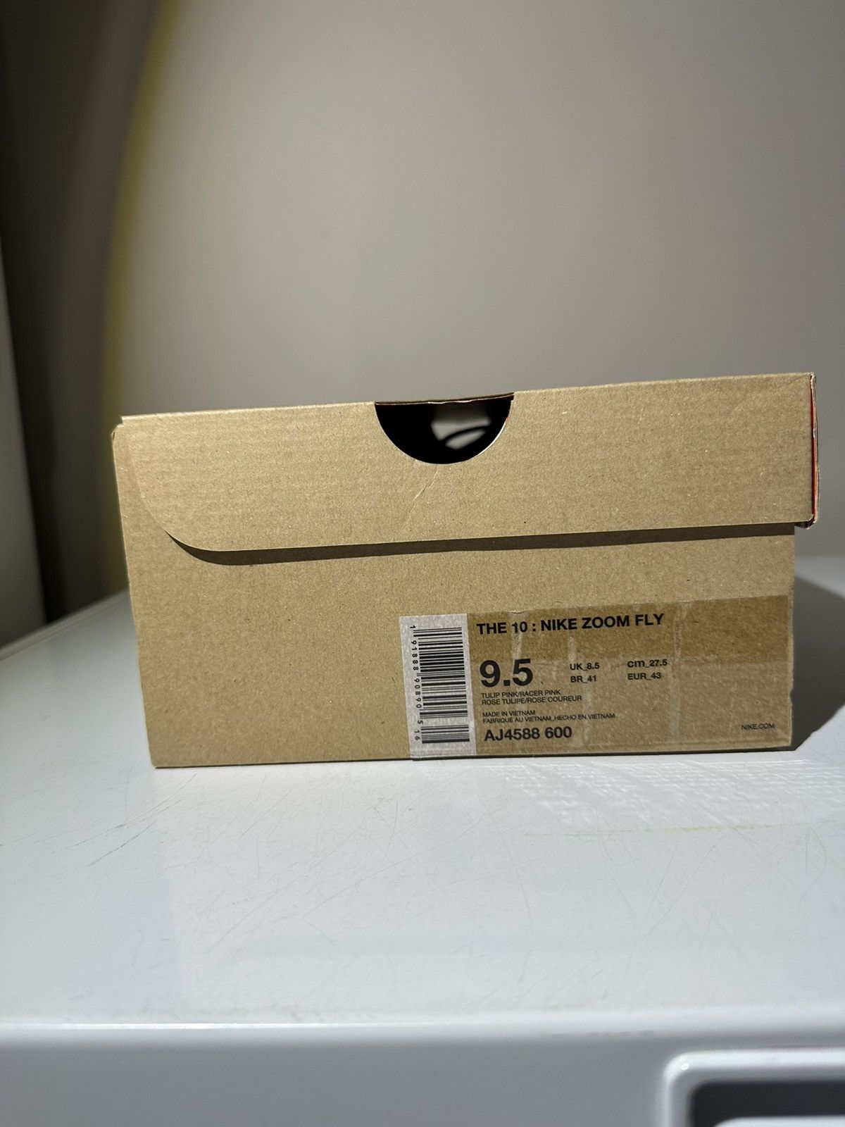 Nike × Off-White Nike x OFF WHITE Zoom Fly Pink Size US 9.5 / EU 42-43 - 4 Thumbnail