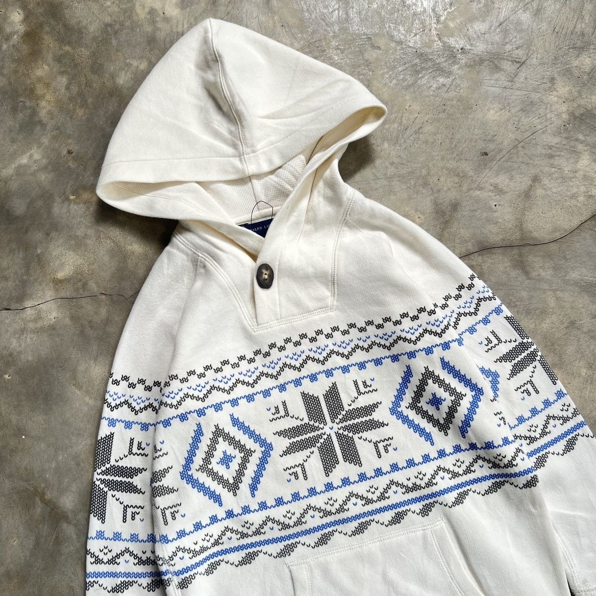 Polo Ralph Lauren Vintage Ralph Lauren Navajo Hoodie Size US S / EU 44-46 / 1 - 2 Thumbnail