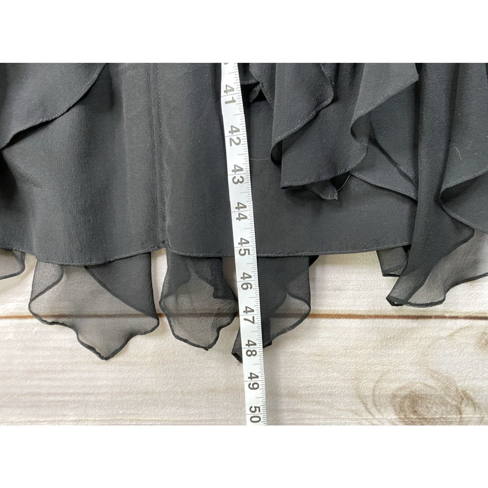 Vintage VINTAGE Black Tie Dress Woman Long Silk Beaded Sequins 100% Silk 80s 90s Formal Party Ball Gown Sz 8 Womens Size M / US 6-8 / IT 42-44 - 7 Thumbnail