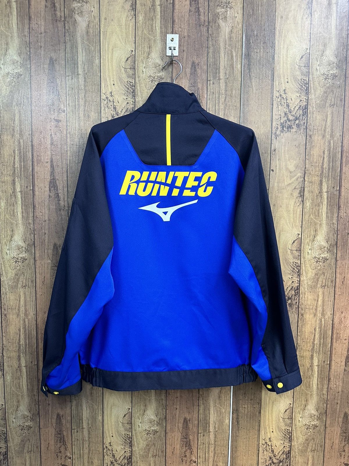 Mizuno Vintage Mizuno Runtec Zipper Jacket Z17 Size US L / EU 52-54 / 3 - 5 Thumbnail