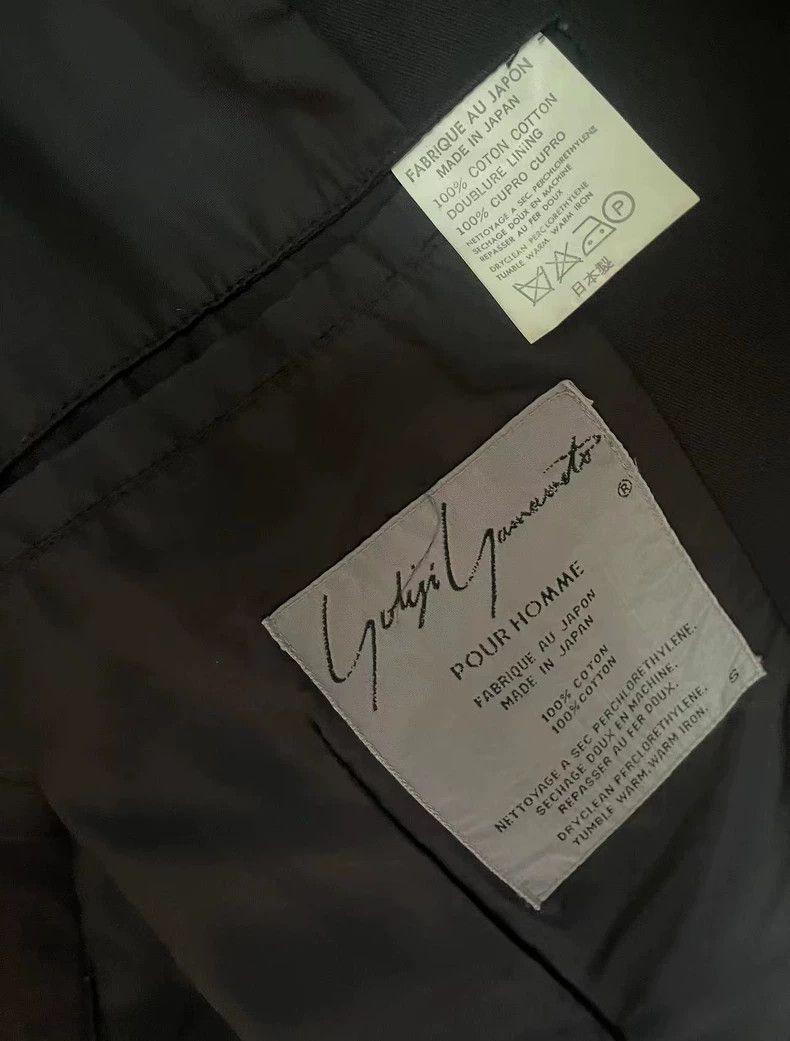 Yohji Yamamoto Yohji Yamamoto 1990ss applique hand stitched monogrammed j Size US S / EU 44-46 / 1 - 2 Thumbnail