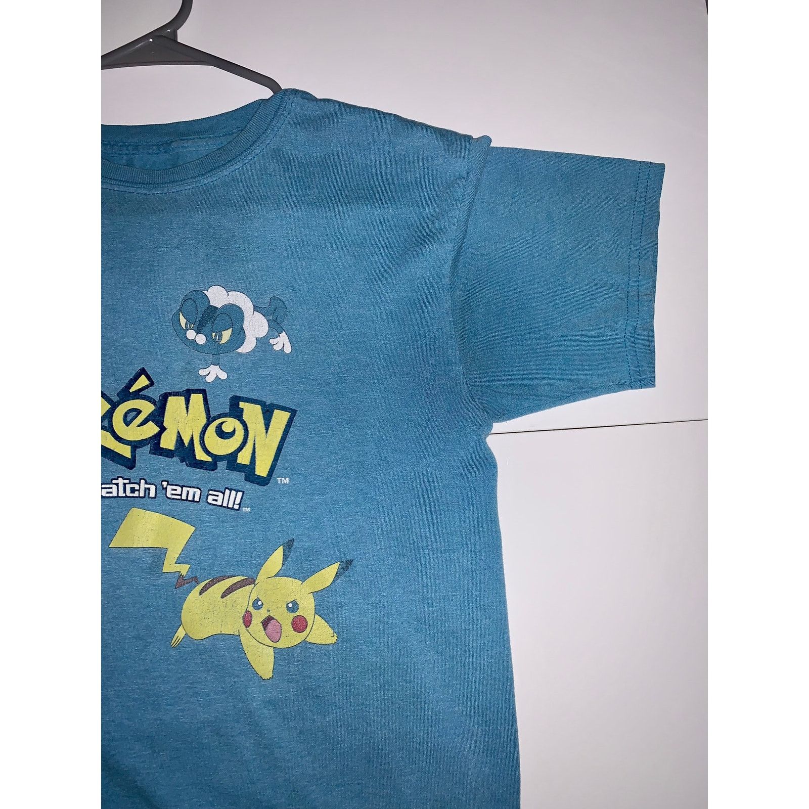 Pokemon Pokemon Starter Characters Blue Shirt - Size Kids 2XL (18) Size US XS / EU 42 / 0 - 8 Thumbnail
