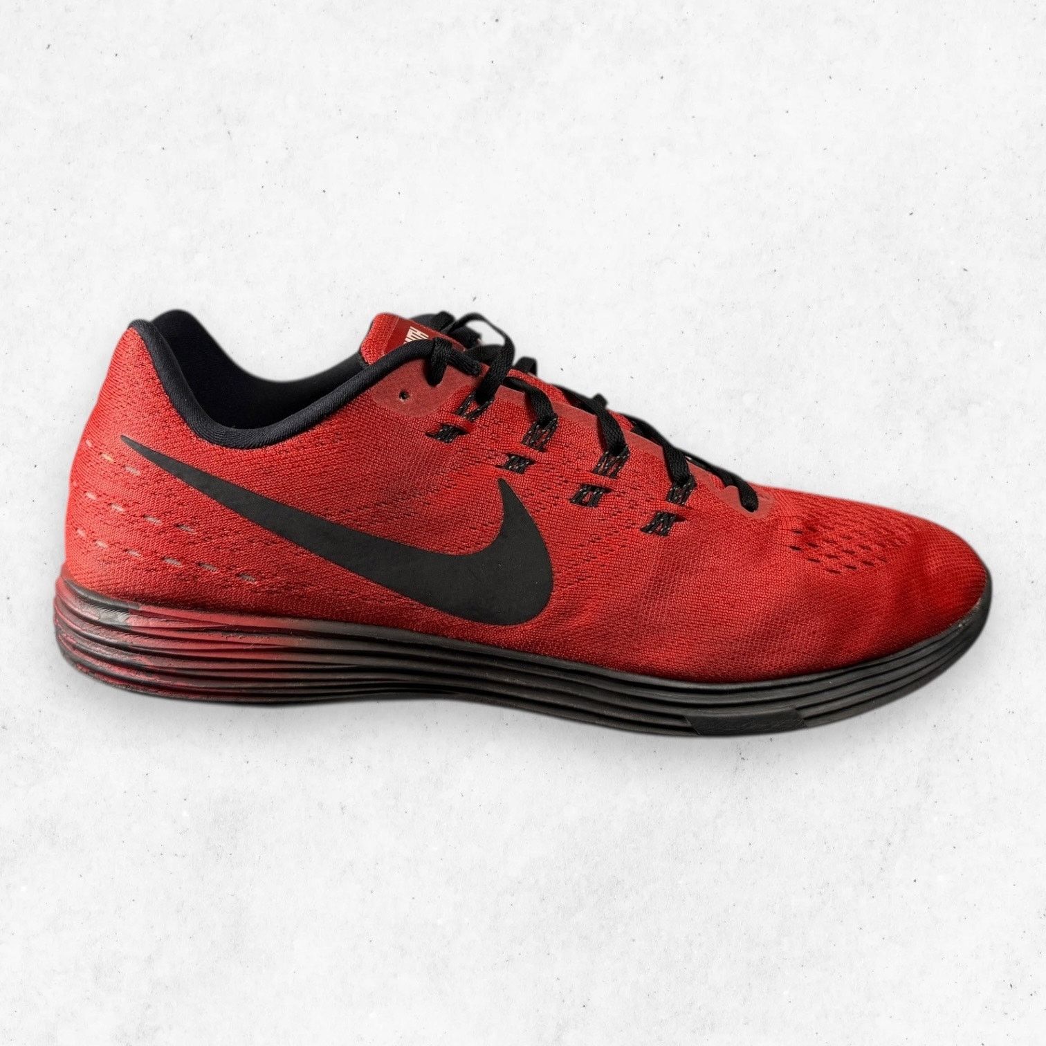 Nike Nike iD Custom Flyknit Running Shoe Red Black 14W Size US 14 / EU 47 - 1 Thumbnail