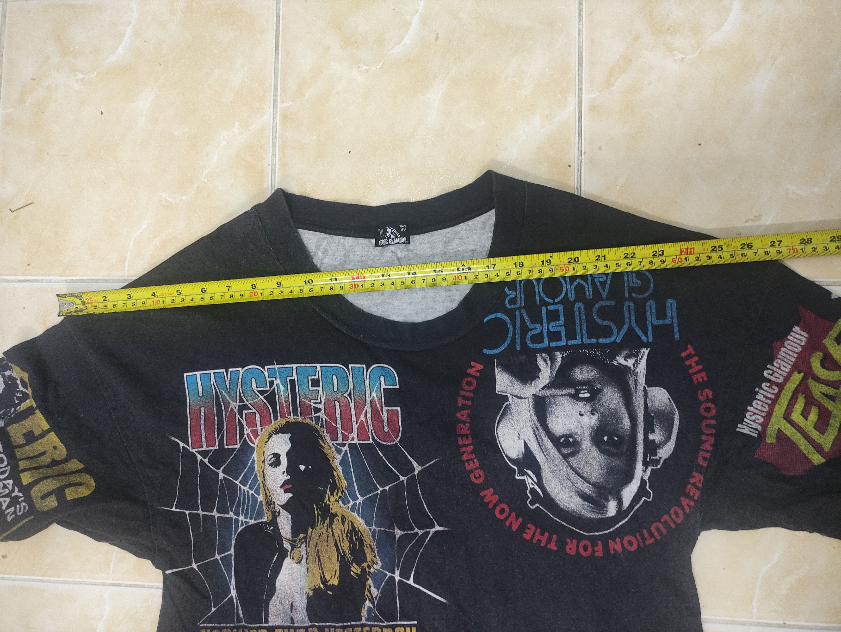 Hysteric Glamour HYSTERIC GLAMOUR HIGHTIME T-SHIRT BAGGY IRON MAIDEN ART Size US M / EU 48-50 / 2 - 14 Thumbnail