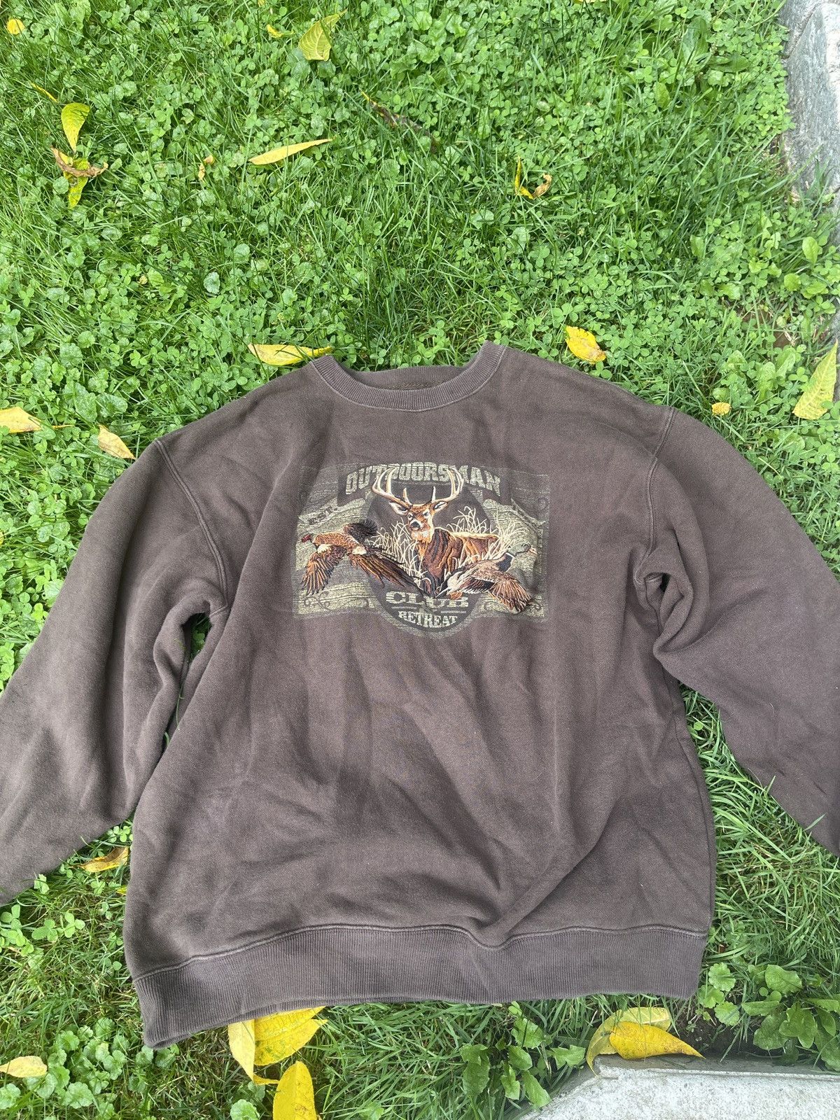 Croft & Barrow Y2k Nature Sweatshirt Size US M / EU 48-50 / 2 - 4 Thumbnail