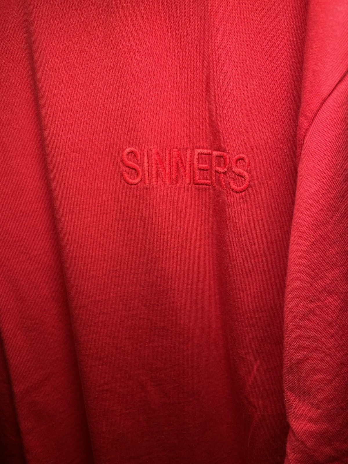 Balenciaga Balenciaga Sinners Embroidered Logo T-Shirt Size US M / EU 48-50 / 2 - 4 Thumbnail