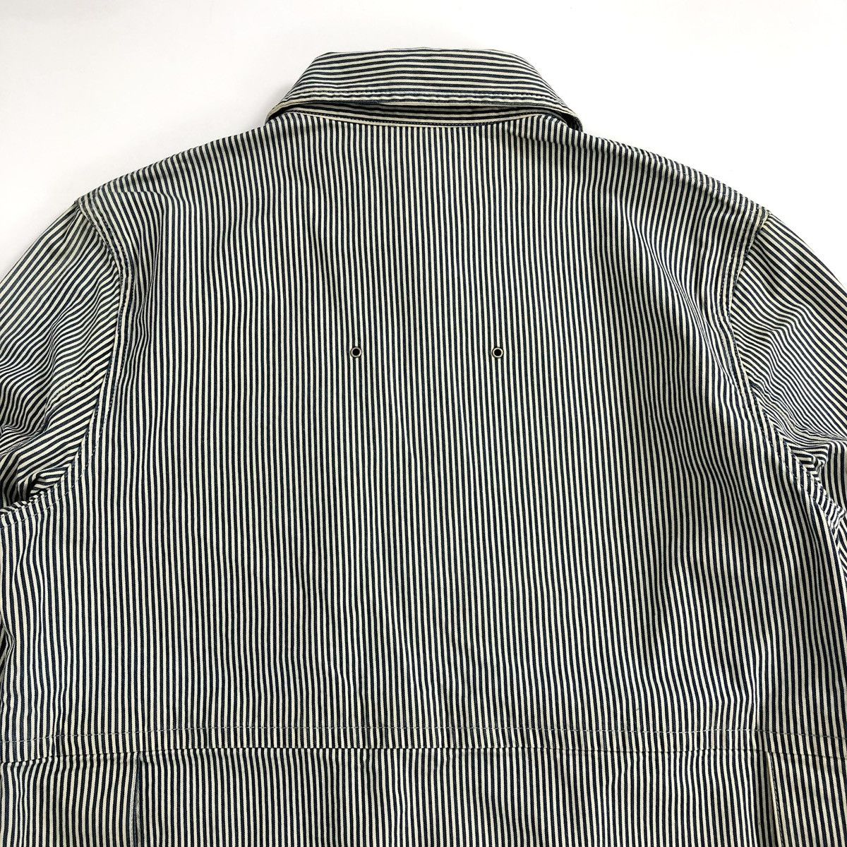 Vintage A.PC Paris Hickory Chore Denim Jacket Luxury