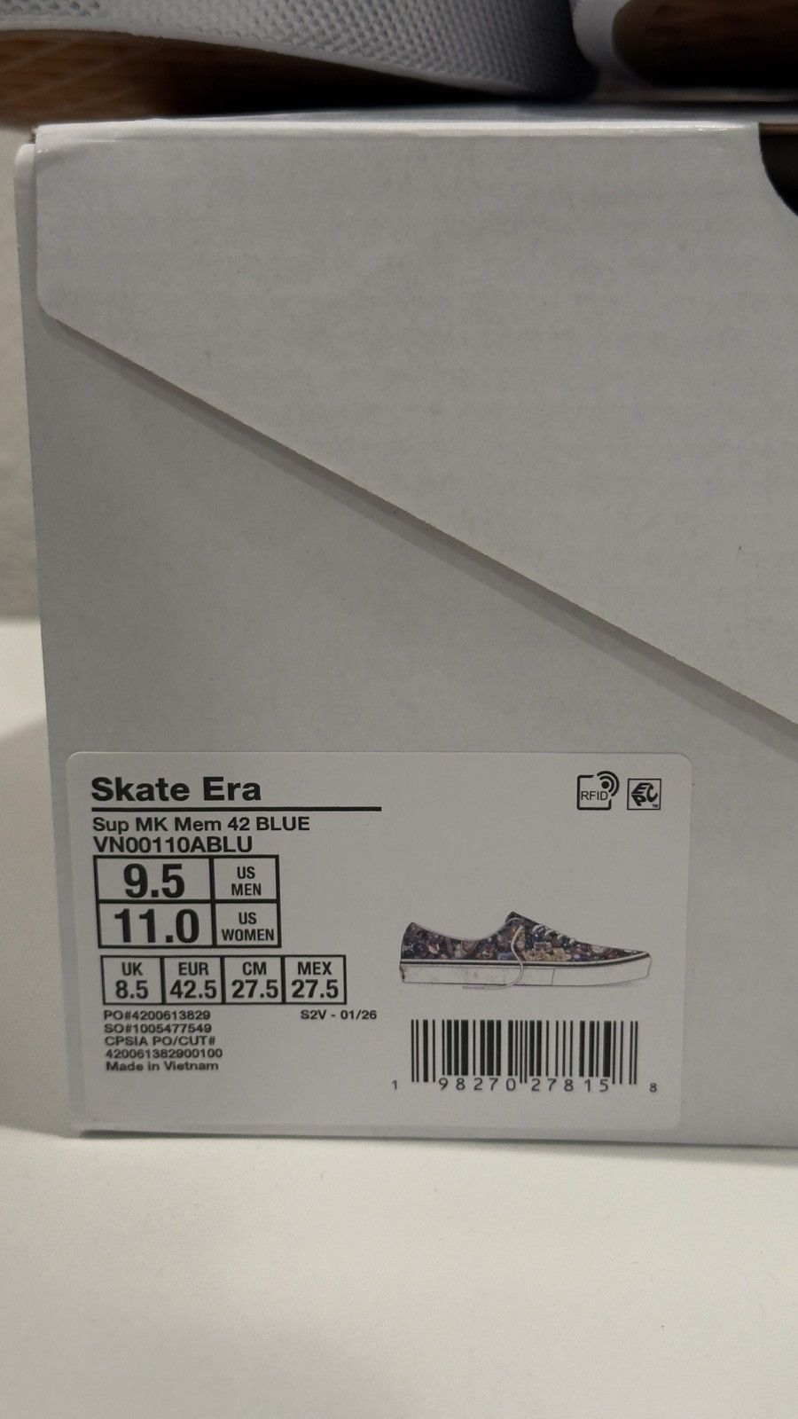 Supreme Supreme x Mike Kelley Vans Era SS26 Size 9.5 Size US 9.5 / EU 42-43 - 8 Thumbnail