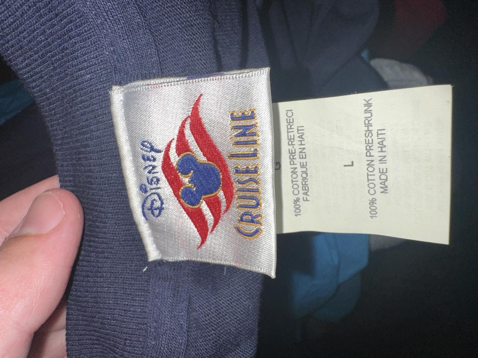 Disney Vintage 2000 Disney Cruise Line Promo T-Shirt Size Large Size US L / EU 52-54 / 3 - 5 Thumbnail