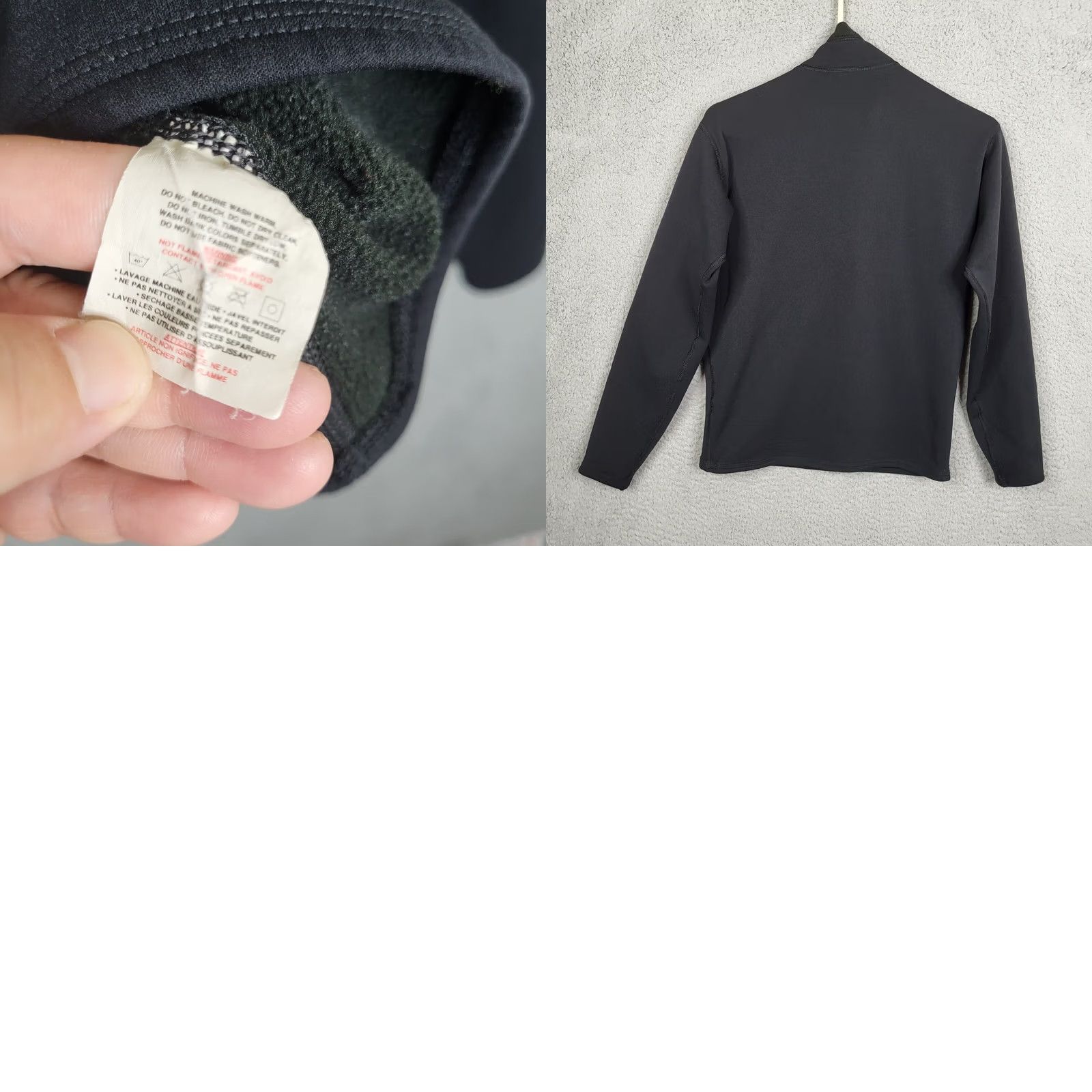 Patagonia Patagonia Women's Black Neoprene Half Zip Fleece Lined Pullover Top XS Regular Activewear Jacket Sweatshirt Size XS / US 0-2 / IT 36-38 - 8 Thumbnail