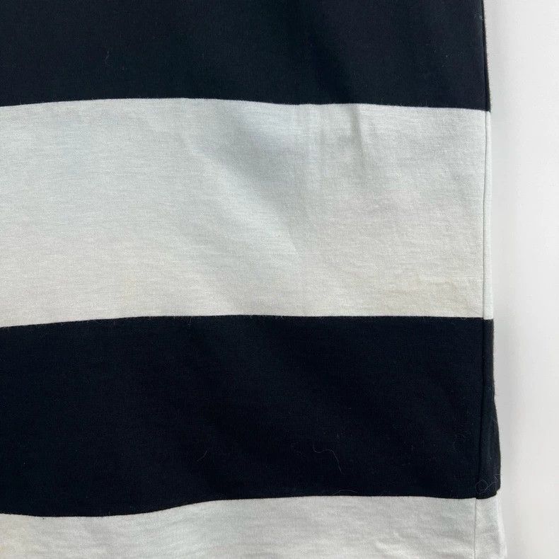 Gucci Gucci Black and white striped round-neck T-shirt with embr Size US S / EU 44-46 / 1 - 6 Thumbnail