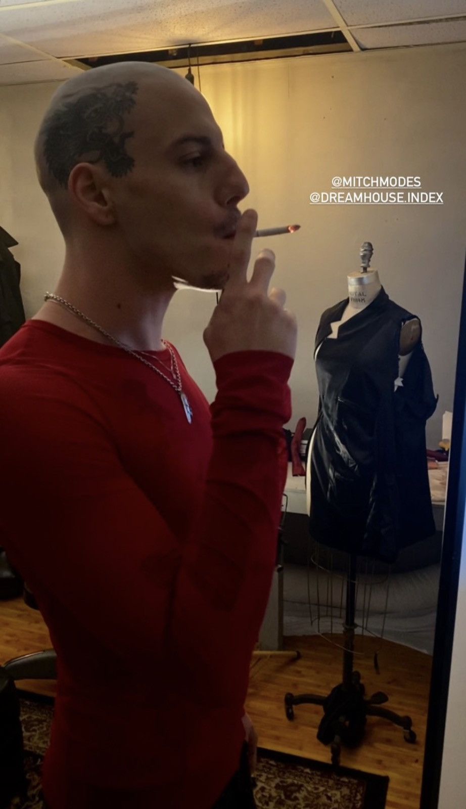 Rick Owens Dreamhouse Window Mesh Longsleeve Tee - Small Black Size US S / EU 44-46 / 1 - 10 Thumbnail