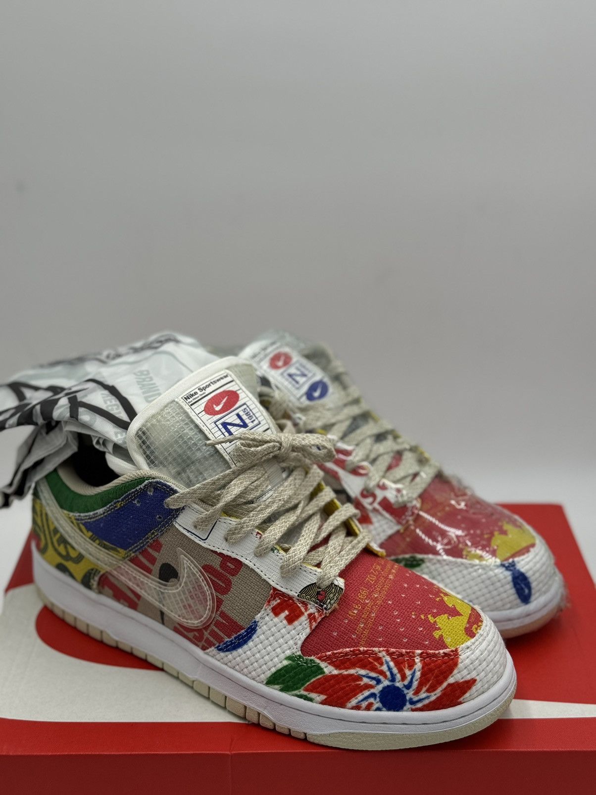 Nike Nike Dunk Low “City Market” Size US 10.5 / EU 43-44 - 2 Thumbnail