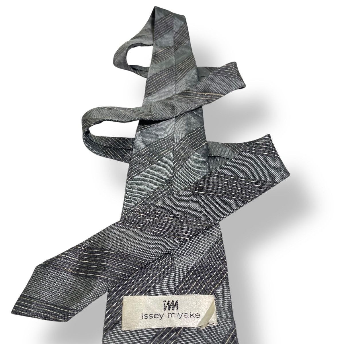 Issey Miyake Issey miyake neck tie silk slim Size ONE SIZE - 5 Thumbnail