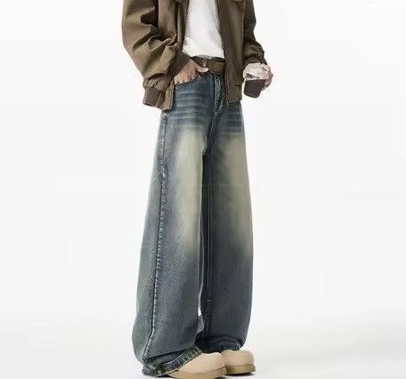 Japanese Brand Men's distressed hippie trendy flared jeans Size US 33 - 2 Thumbnail