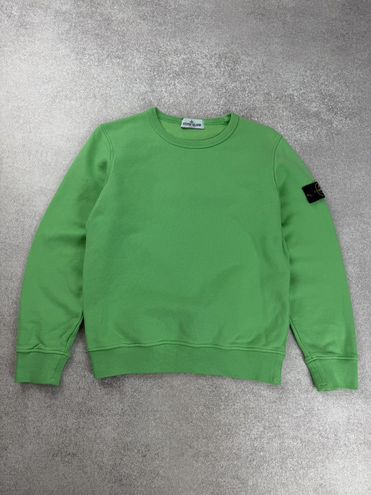 Stone Island Stone Island Junior Crewneck Sweatshirt Green Size 10Age Size US XXS / EU 40 - 1 Thumbnail