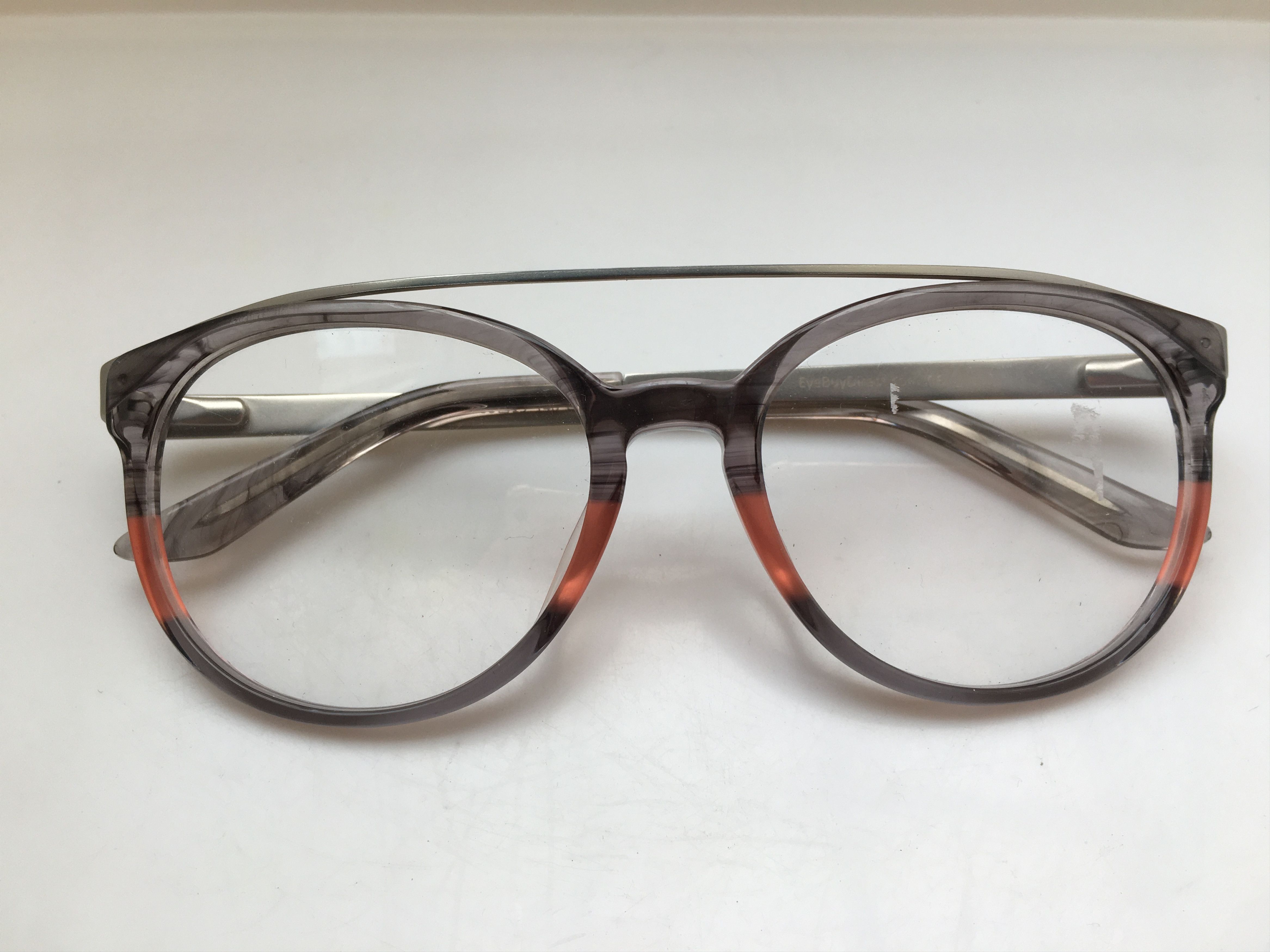 Other Eyebuydirect Morning Breeze Grey Silver Eyeglasses Frame Size ONE SIZE - 5 Thumbnail