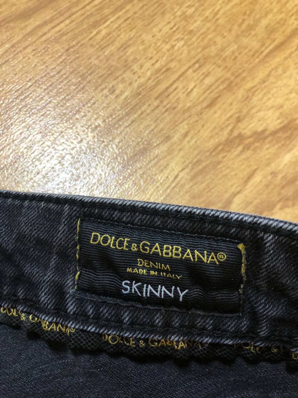 Dolce & Gabbana Mens Dolce and Gabbana skinny stretch fit jeans Size US 26 / EU 42 - 2 Thumbnail