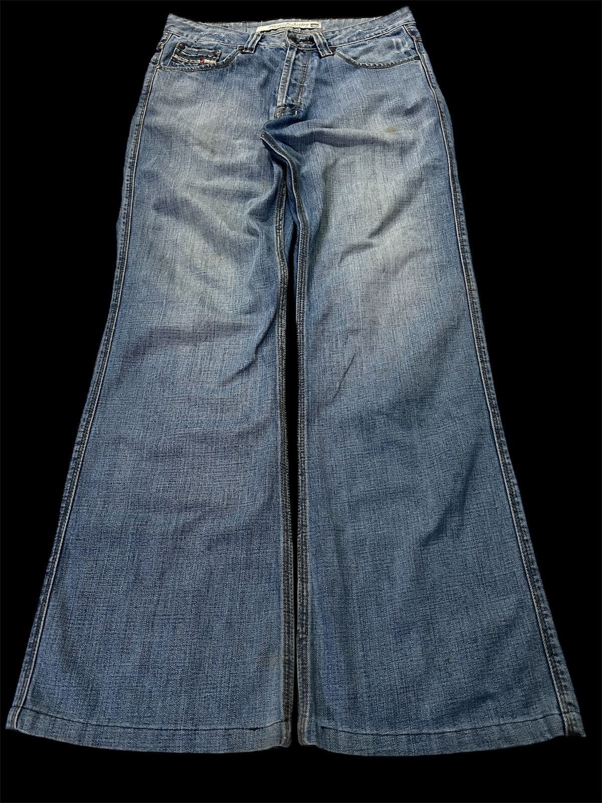 Diesel 💥FLARE💥DIESEL INDUSTRY WASHED FADED JEANS Size US 31 - 1 Thumbnail