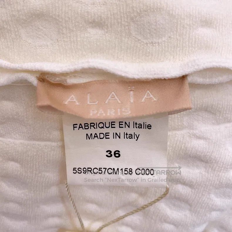 Alaia Alaia Three-dimensional jacquard slim fitting dress Size XS / US 0-2 / IT 36-38 - 8 Thumbnail
