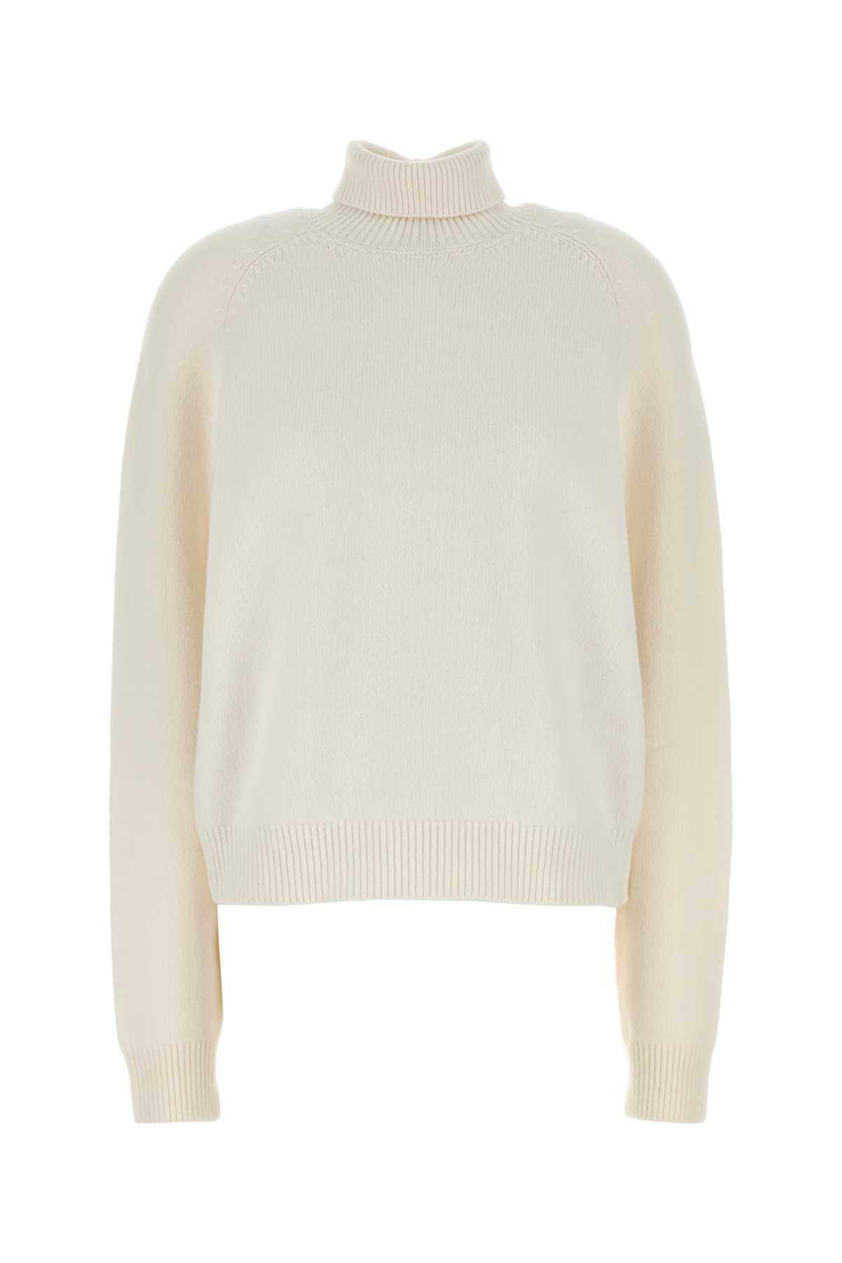 Fendi White Cashmere Blend Sweater Size M / US 6-8 / IT 42-44 - 1 Thumbnail