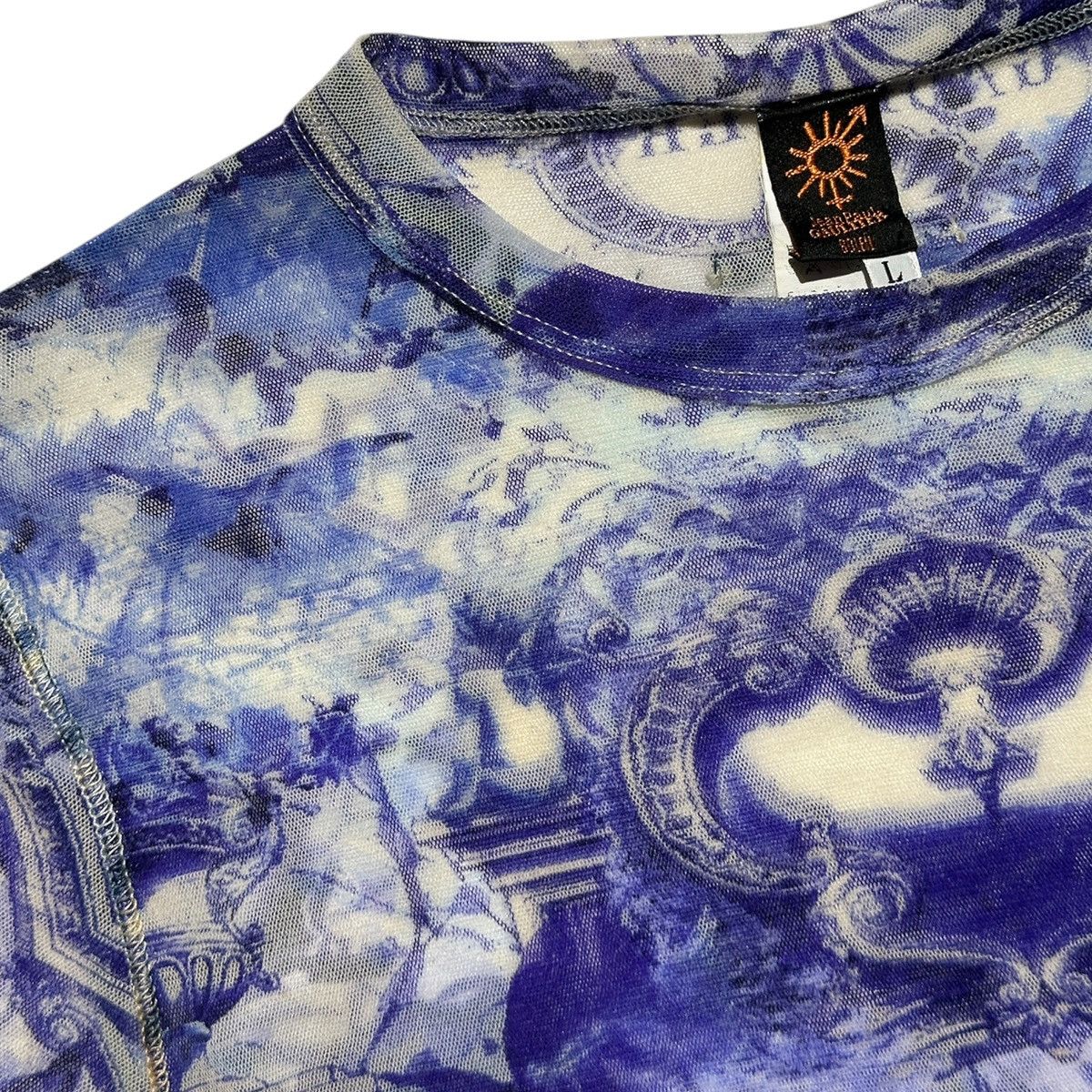 Jean Paul Gaultier Archive tropical garden mesh Size L / US 10 / IT 46 - 2 Thumbnail