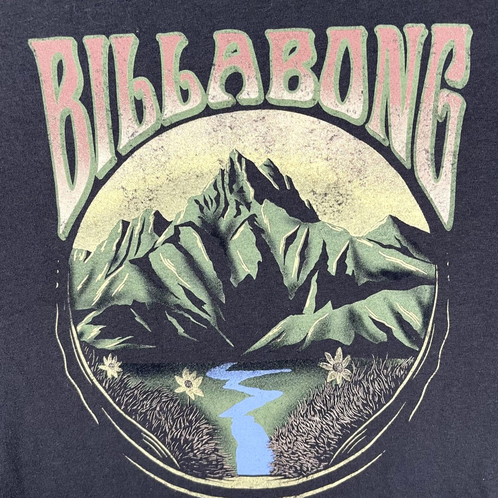 Billabong Billabong Shirt Mens Large Brown Mountain River Graphic Tee Surf Nature Outdoors Size US L / EU 52-54 / 3 - 4 Thumbnail