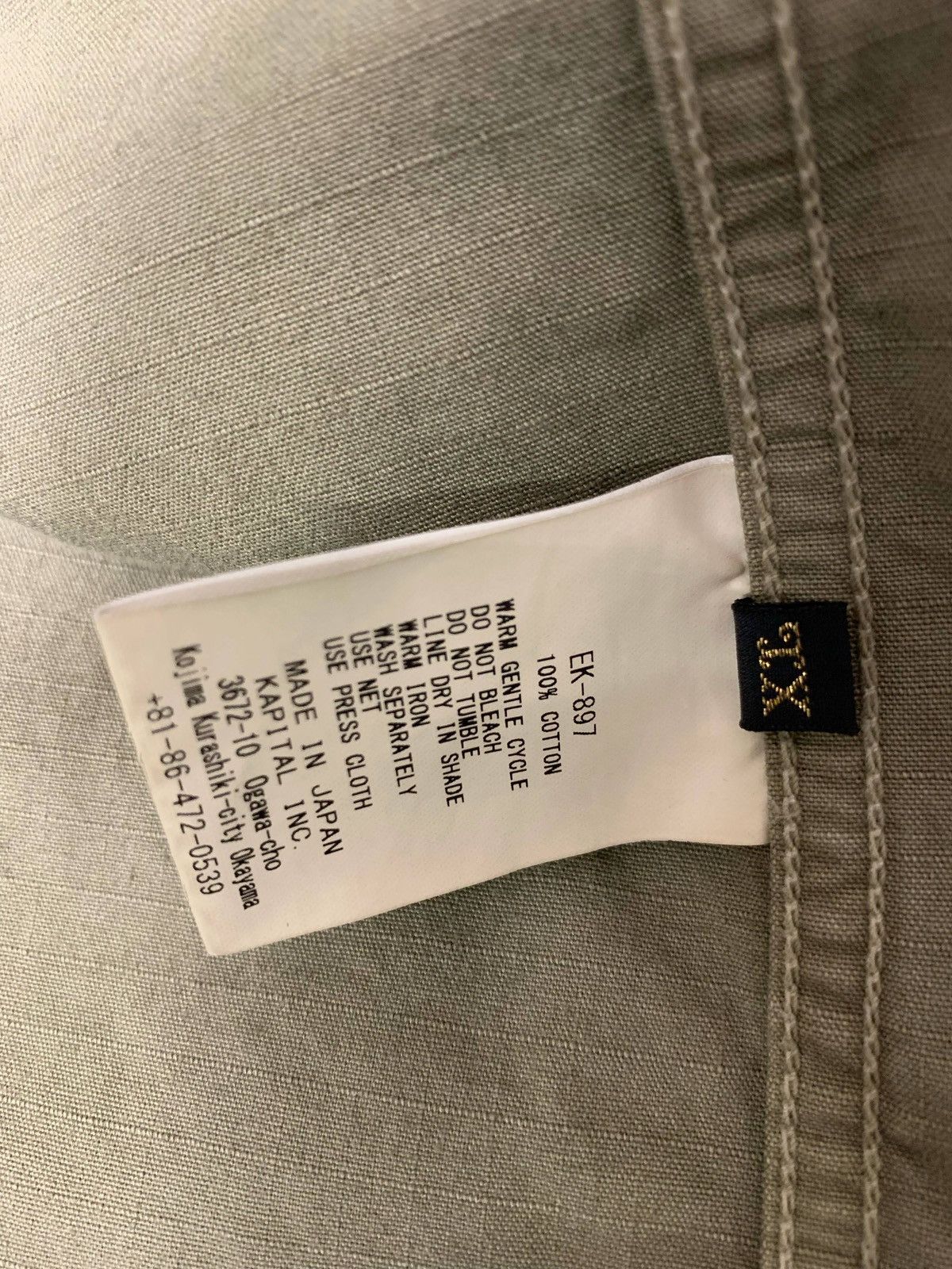 Kapital KAPITAL MULTI POCKETS Size US XL / EU 56 / 4 - 3 Thumbnail