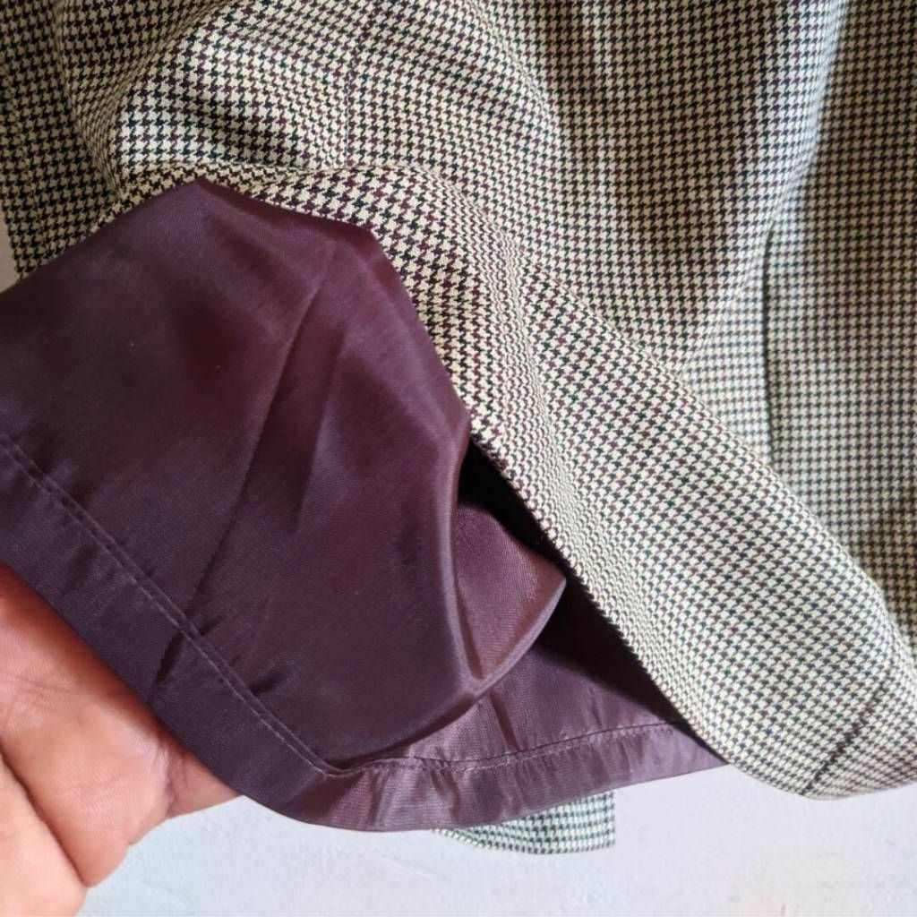 Worthington Worthington Skirt 4P Petite Houndstooth Brown Cream Lined Ca Size 27" / US 4 / IT 40 - 11 Thumbnail