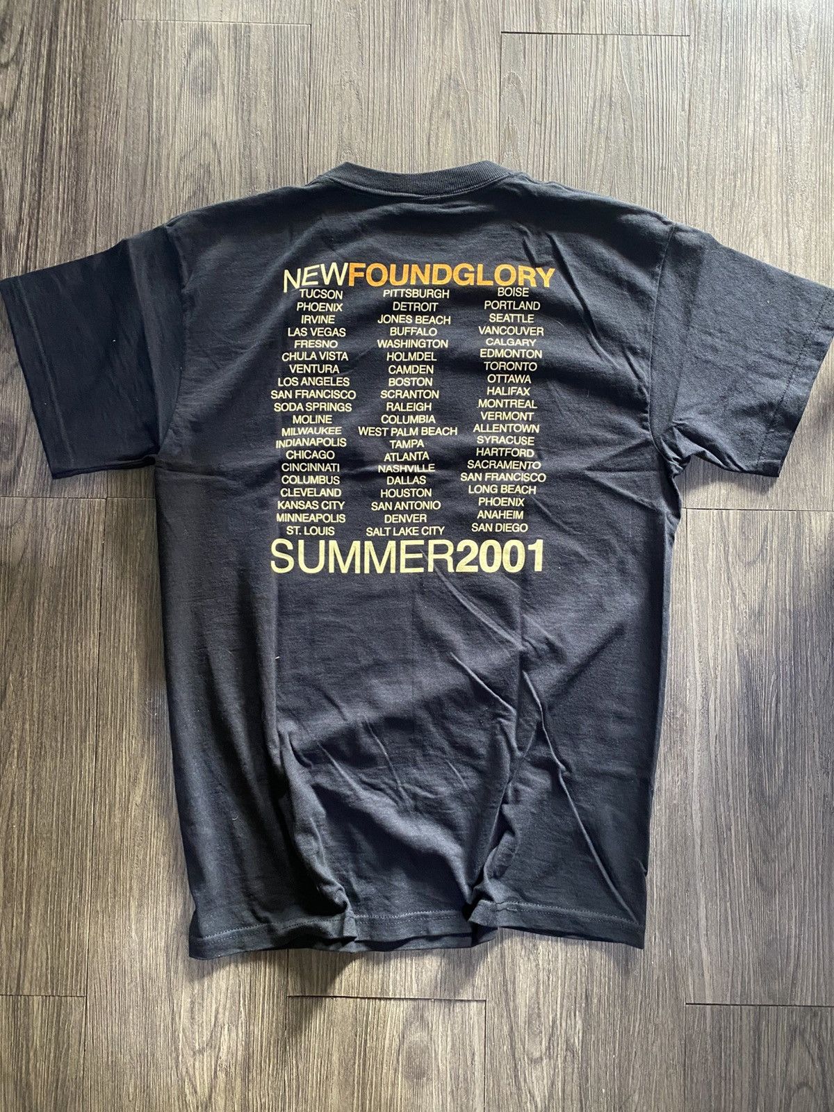 Band Tees vintage new found glory - tour 2001 Size US M / EU 48-50 / 2 - 3 Thumbnail