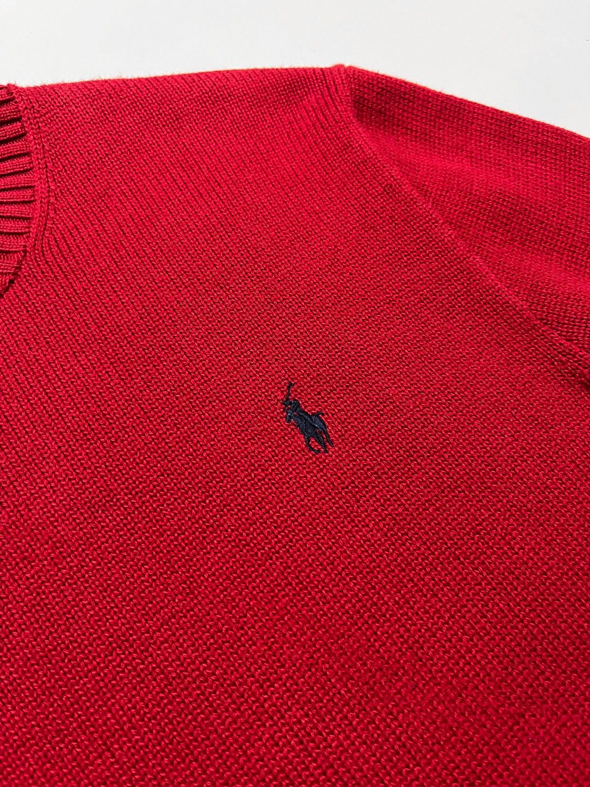 Vintage Polo Ralph Lauren Vintage Red Sweater Size US M / EU 48-50 / 2 - 7 Thumbnail