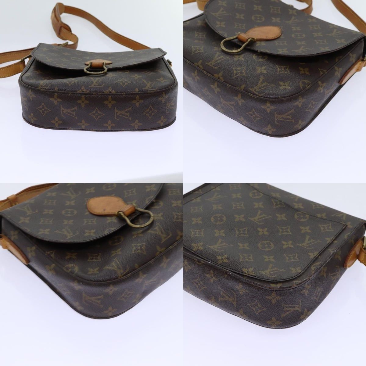 Louis Vuitton LOUIS VUITTON Monogram Saint Cloud GM Shoulder Bag M51242 Size ONE SIZE - 10 Thumbnail
