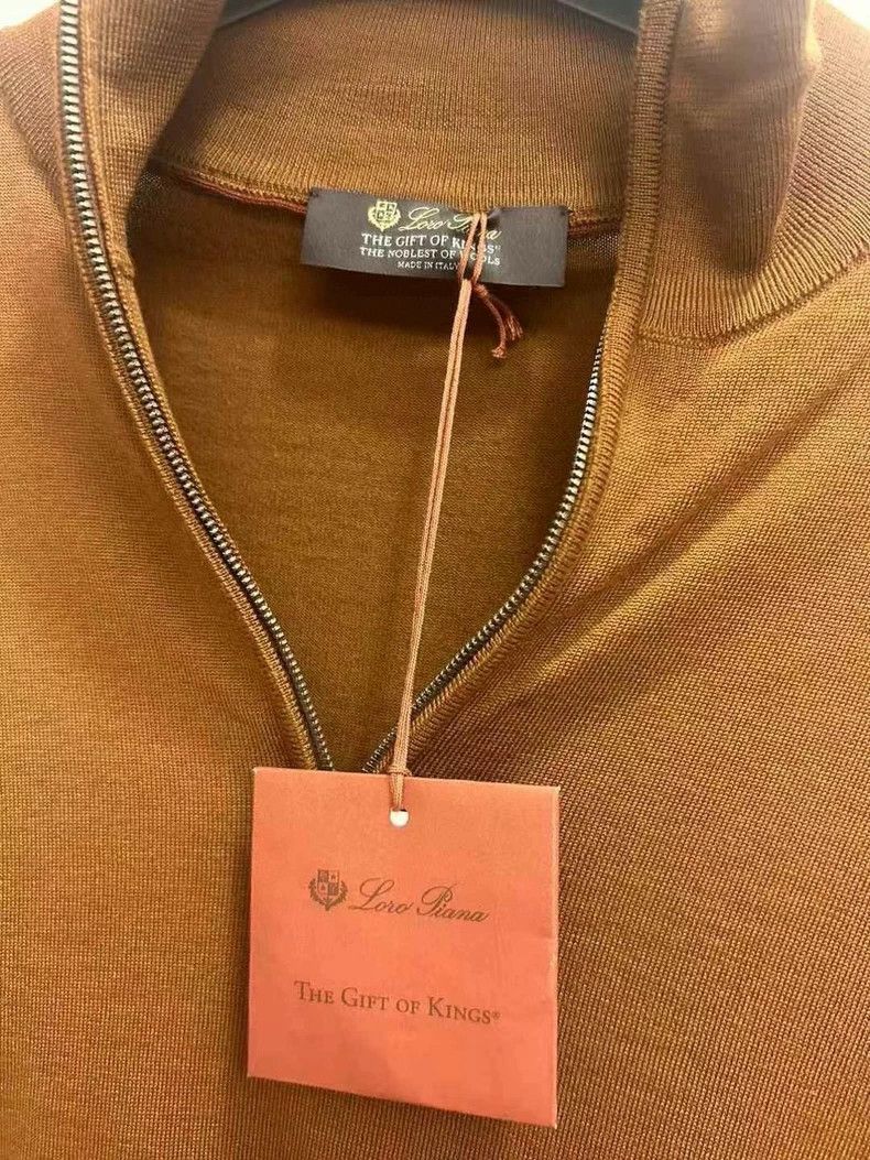 Loro Piana LORO PIANA King's Gift Ceiling Fabric GOK12 Micron Half Zi Size US M / EU 48-50 / 2 - 4 Thumbnail