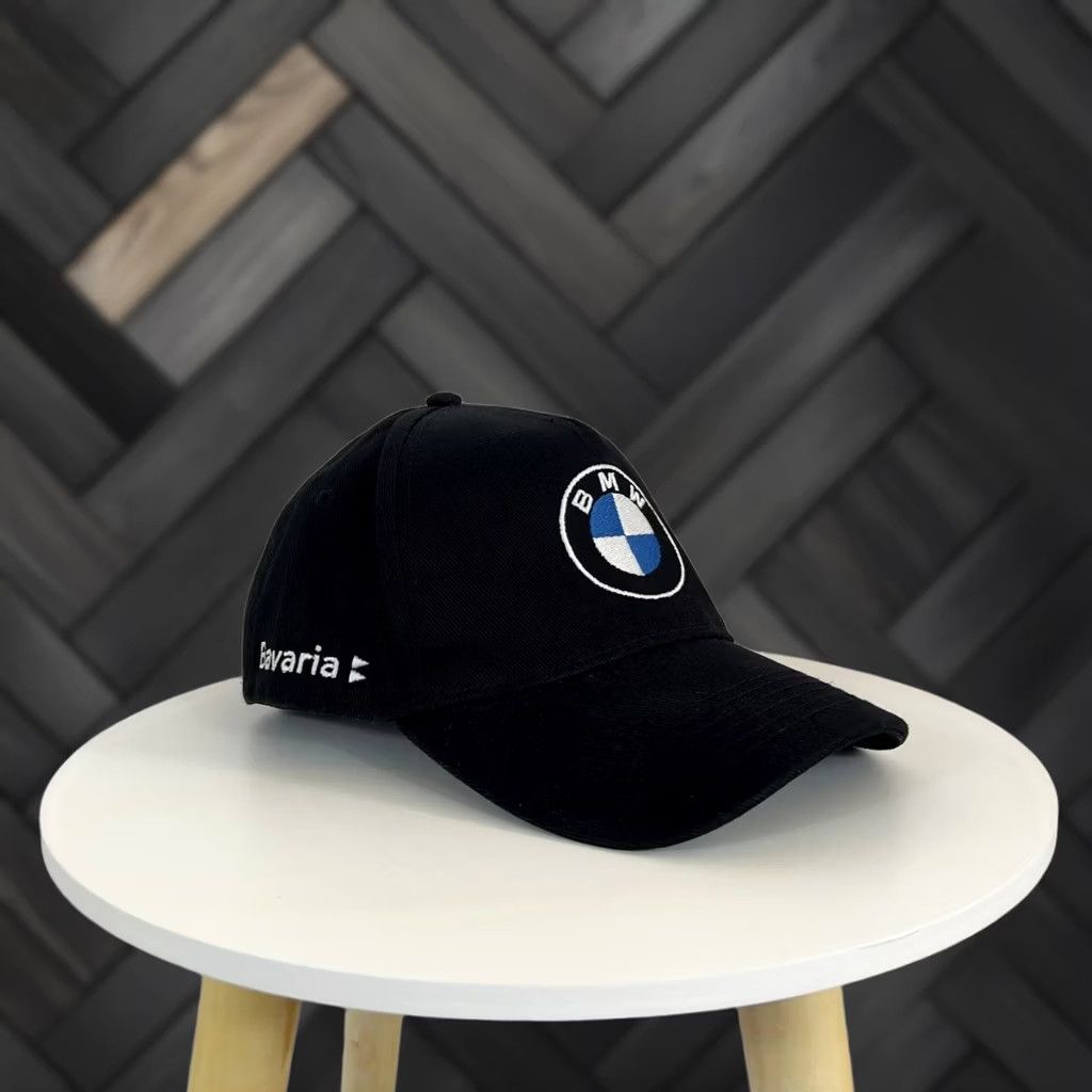 BMW BMW Cap Mens One Size Black Baseball Cap Adjustable Cotton Cars Theme Vintage: No, Solid Pattern Size ONE SIZE - 1 Thumbnail