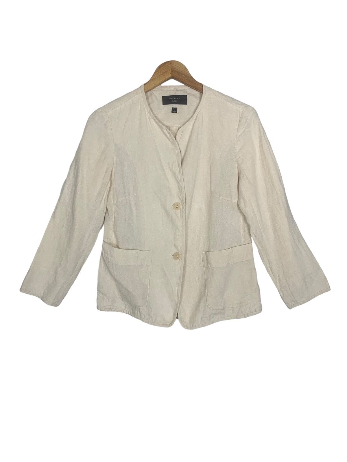Designer × Max Mara Max Mara Designer Italy Blazer Women Size XXS / US 00 / IT 34 - 1 Thumbnail
