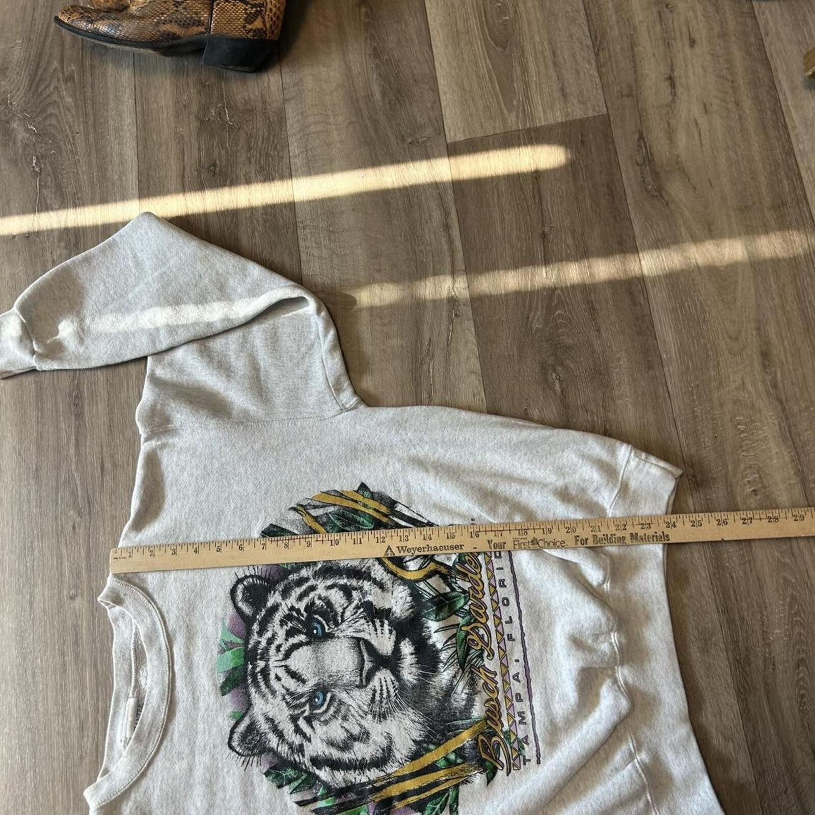 Other Vintage 90s Busch Gardens Tampa Florida tiger sweatshirt M Size US M / EU 48-50 / 2 - 6 Thumbnail