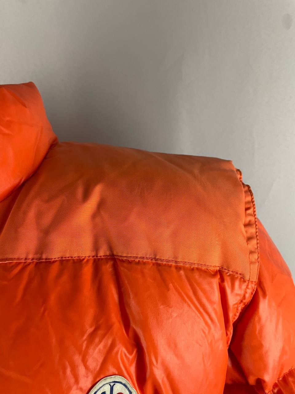 Moncler Moncler Down Jacket Vintage Orange Grenoble Size US XL / EU 56 / 4 - 9 Thumbnail