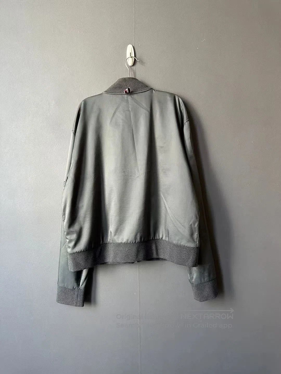 Thom Browne Thom Browne Gray Bomber Jacket. Size US S / EU 44-46 / 1 - 2 Thumbnail