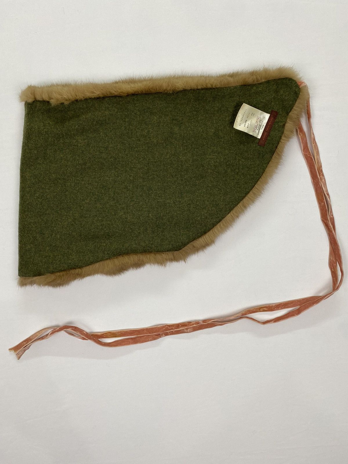Adieu Paris × Designer Adieu Tristesse Rabbit Fur Scarf Size ONE SIZE - 4 Thumbnail