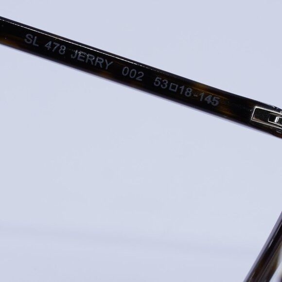 Saint Laurent Paris 🕶️ New Saint Laurent SL478 JERRY 002 Havana Eyeglasses 53mm Size ONE SIZE - 7 Thumbnail