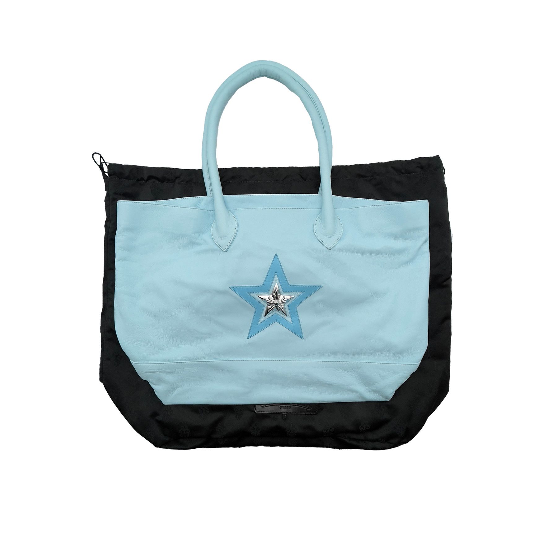 Chrome Hearts Chrome Hearts Star Patch Baby Blue Tote Bag Size ONE SIZE - 3 Thumbnail