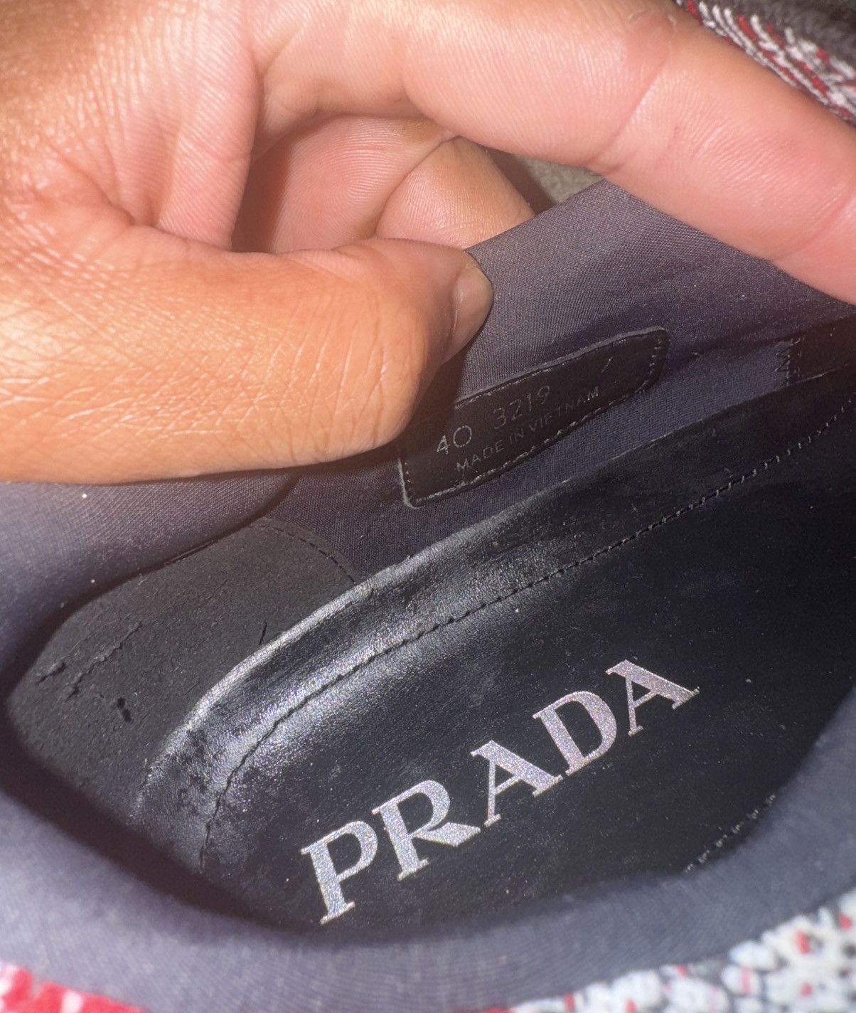 Prada PRADA CROSS SECTION SNEAKER Size US 7 / EU 40 - 7 Thumbnail