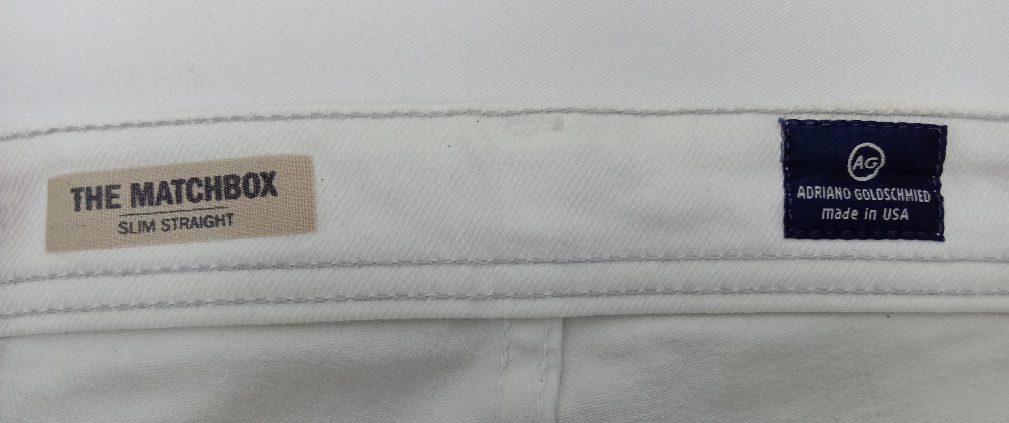 AG Adriano Goldschmied AG Adriano Goldschmied The Matchbox Slim Straight Jeans Size 29" - 10 Thumbnail
