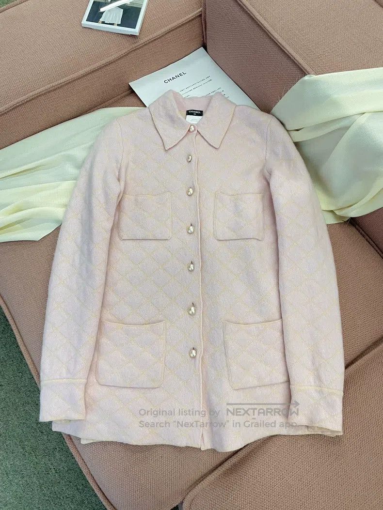 Chanel Chanel Cherry blossom pink diamond checkered plush small c Size XS / US 0-2 / IT 36-38 - 1 Thumbnail